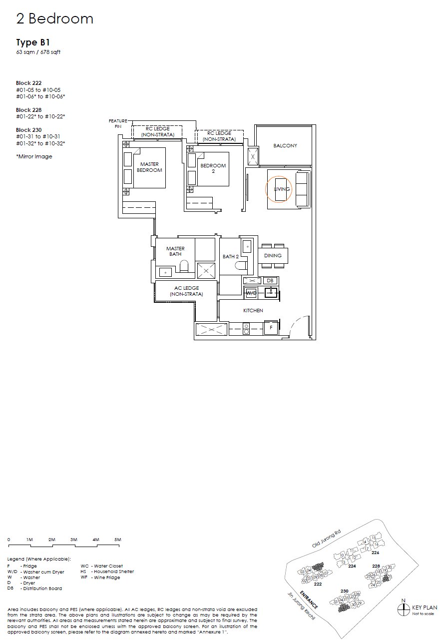 Floor plan type B1