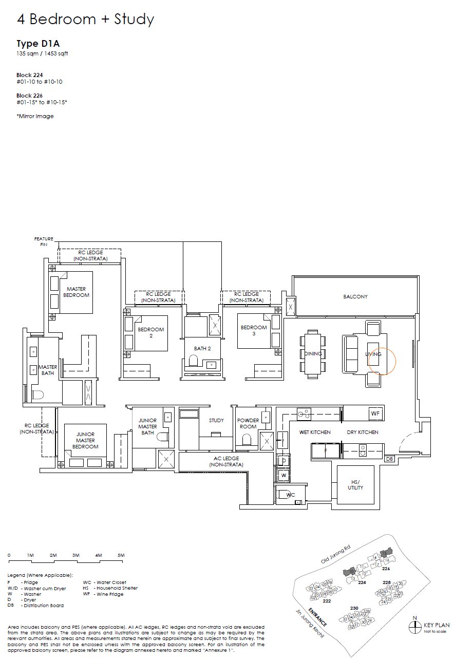 Floor plan type D1A